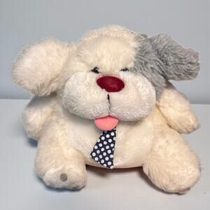 Vintage Knickerbocker 
Chubby Cheeks Puppy Dog 7" Plush Stuffed Animal 1981